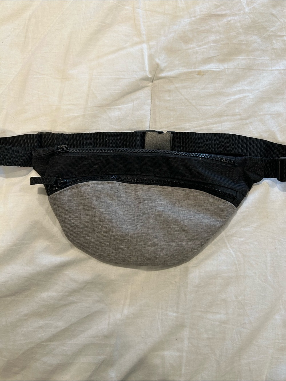 Target Black and Gray Crossbody Waist Pack
